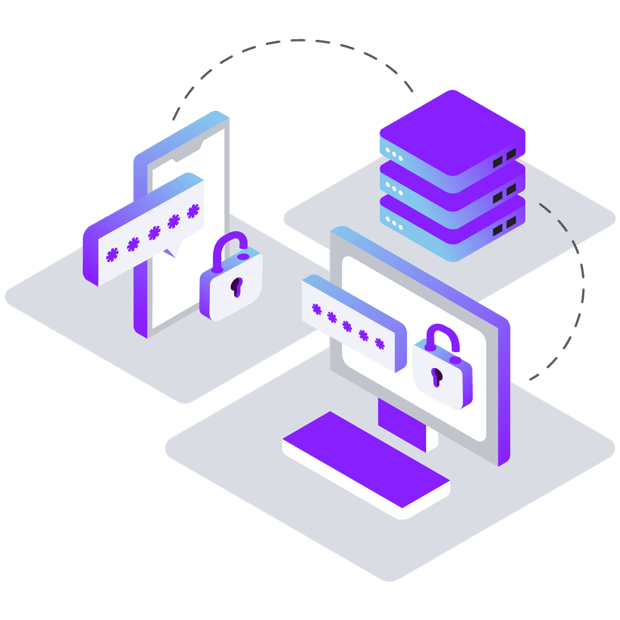 Illustration of AI Hub Identity And Authentication